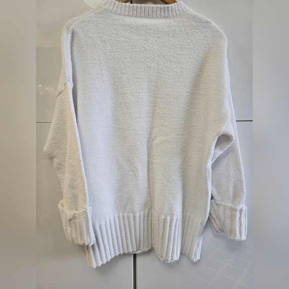 NWOT Oversized Chenille Pullover Sweatshirt Top - Picture 10 of 12
